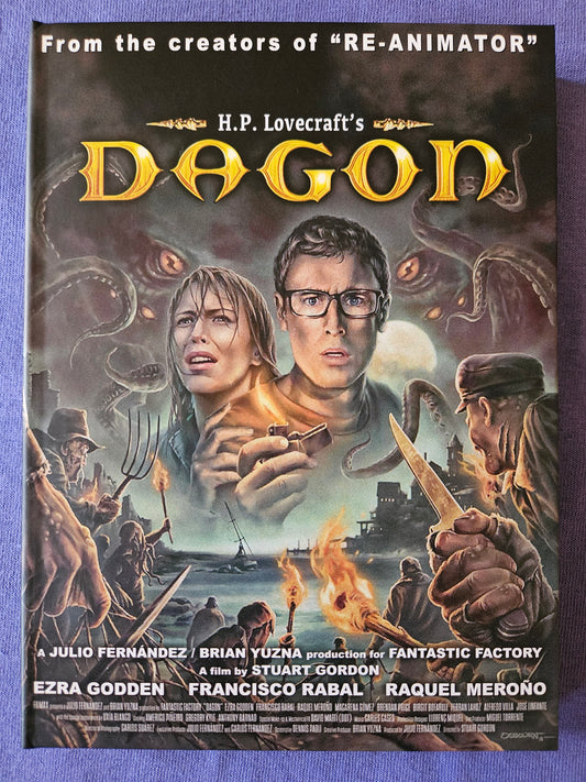 Dagon (2001) Used - LE 666 Mediabook A - Blu-ray Region B