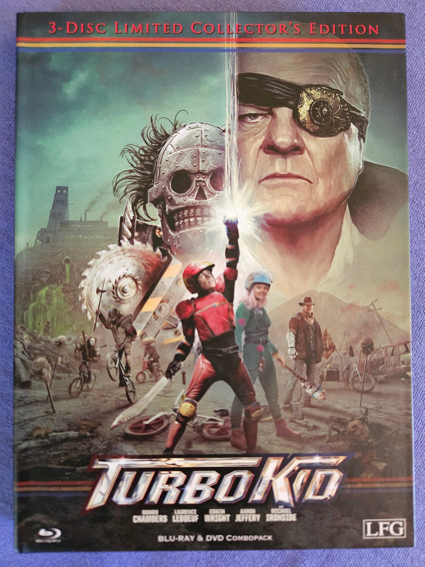 Turbo Kid (2015) USED LE 3000 Mediabook - Blu-ray Region B