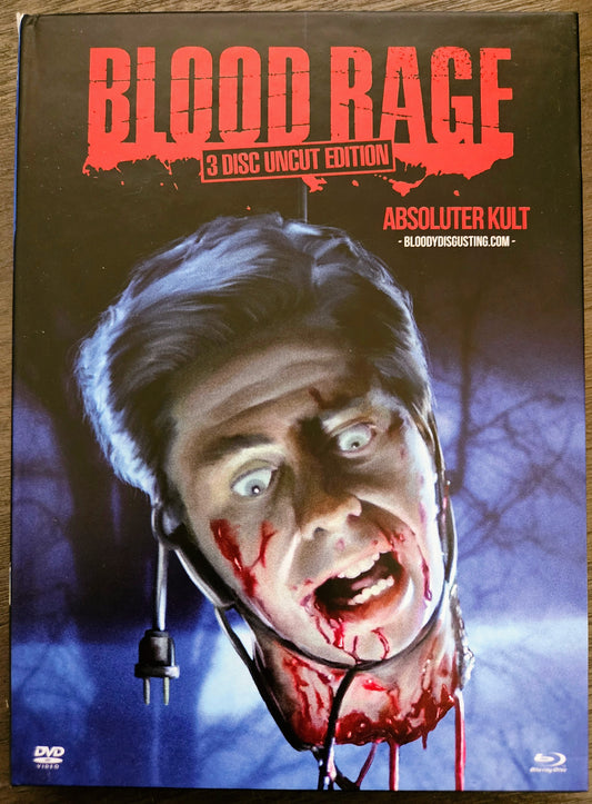 Blood Rage (1987) *DING* LE 1000 Mediabook - Blu-ray Region B