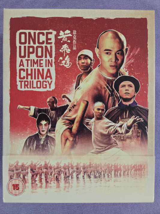 Once Upon a Time in China Trilogy - USED Limited Edition Eureka UK - Blu-ray Region B