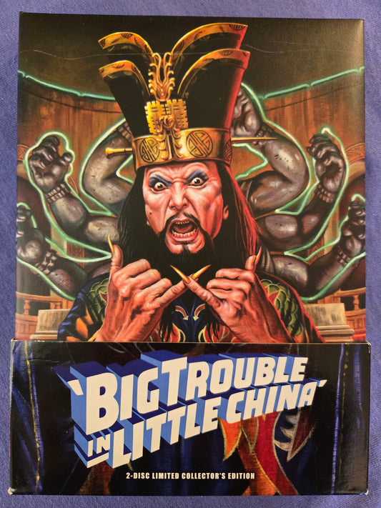 Big Trouble in Little China (1986) USED Padded Mediabook - Blu-ray Region B