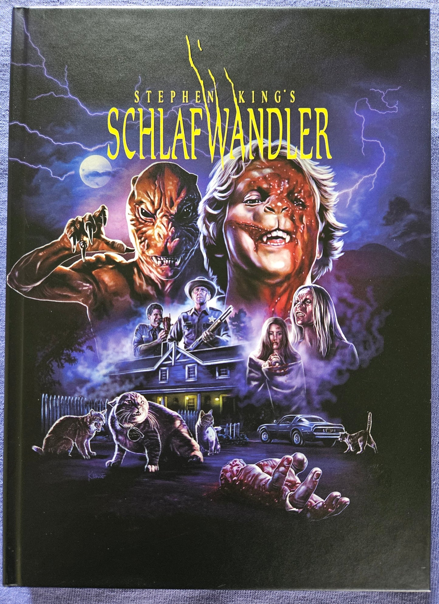 Sleepwalkers (1992) USED LE 555 Mediabook - Blu-ray Region B