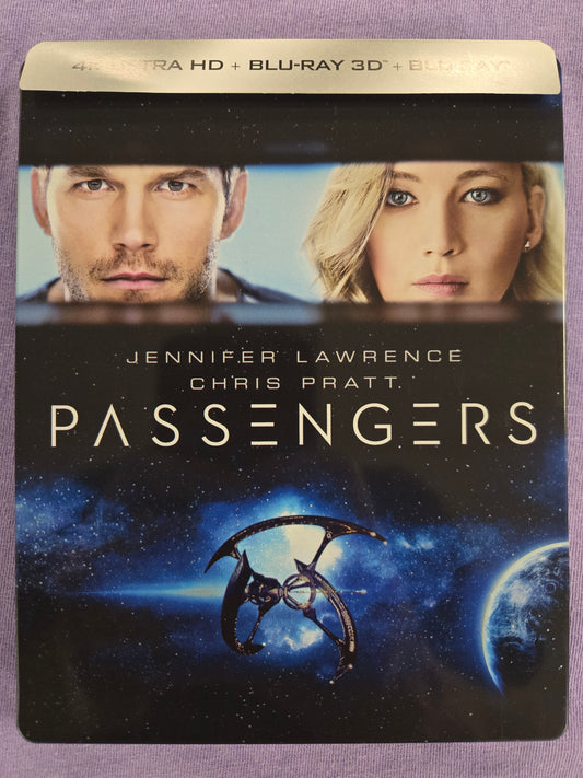 Passengers (2016) USED Steelbook - 4K UHD / Blu-ray / Blu-ray 3D