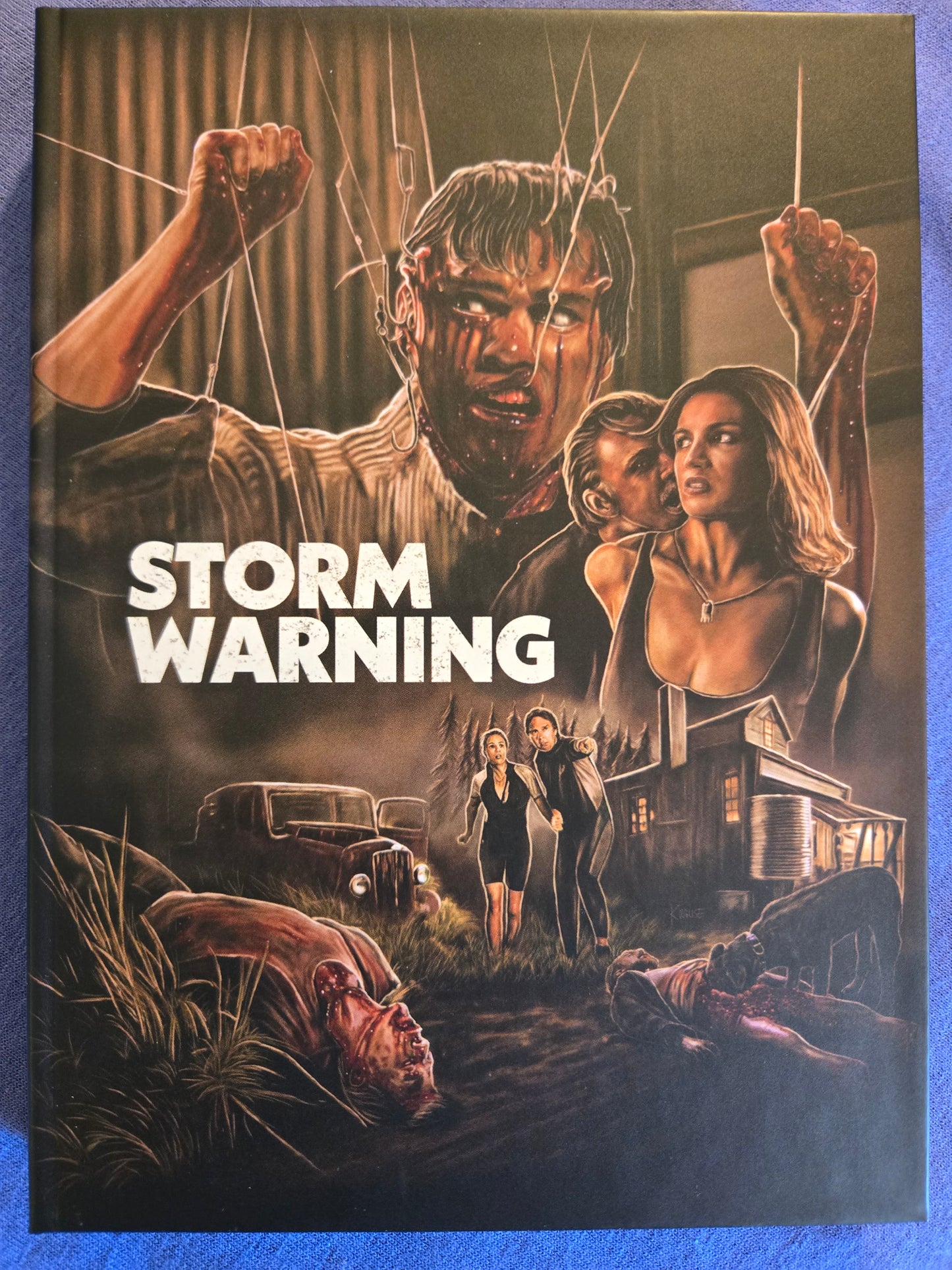 Storm Warning (2007) USED LE 555 Mediabook Cover C - Blu-ray Region B