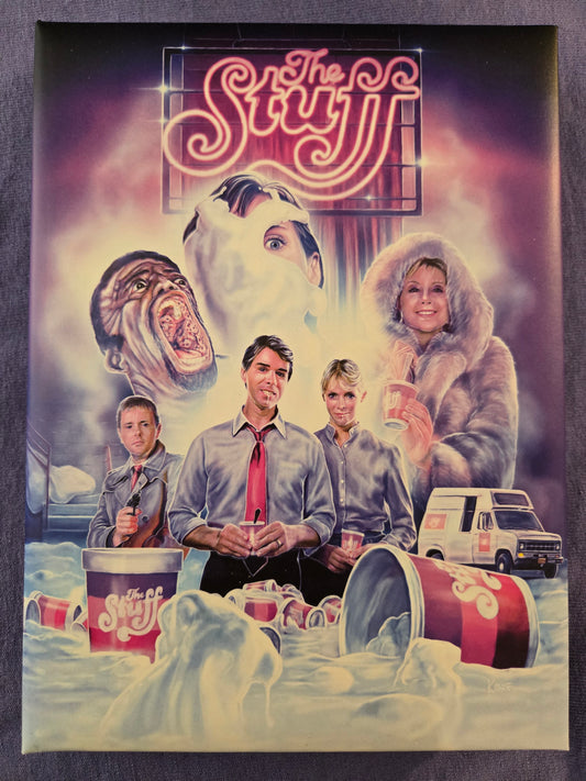 The Stuff (1985) USED LE 333 Padded Mediabook - Blu-ray Region B