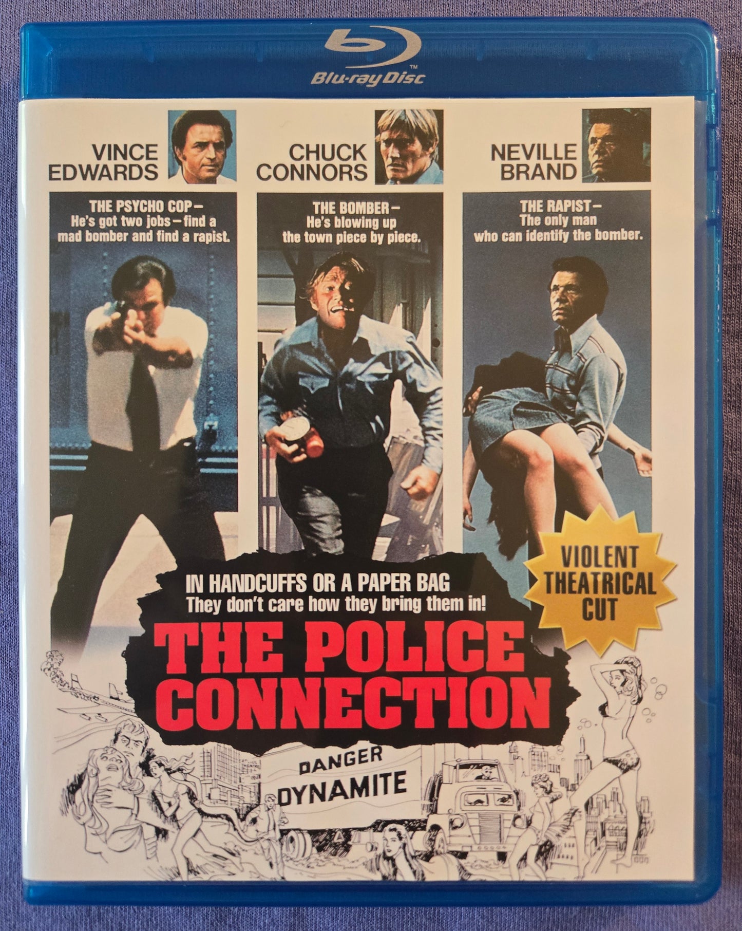 The Police Connection (1973) USED LE 1000 Code Red - Blu-ray Region Free