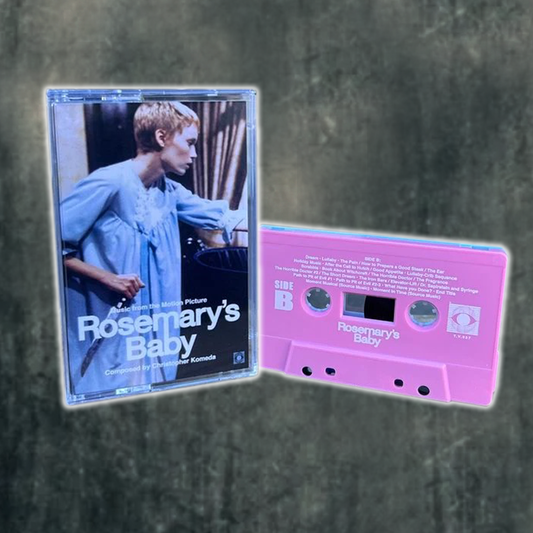 Rosemary's Baby (1968) OST LE Pink & Blue Shell Cassette