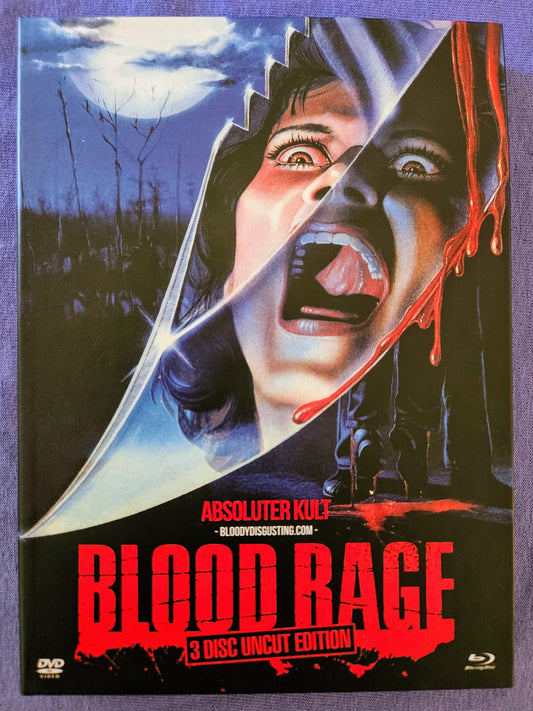 Blood Rage (1987) USED LE 1000 Mediabook - Blu-ray Region B