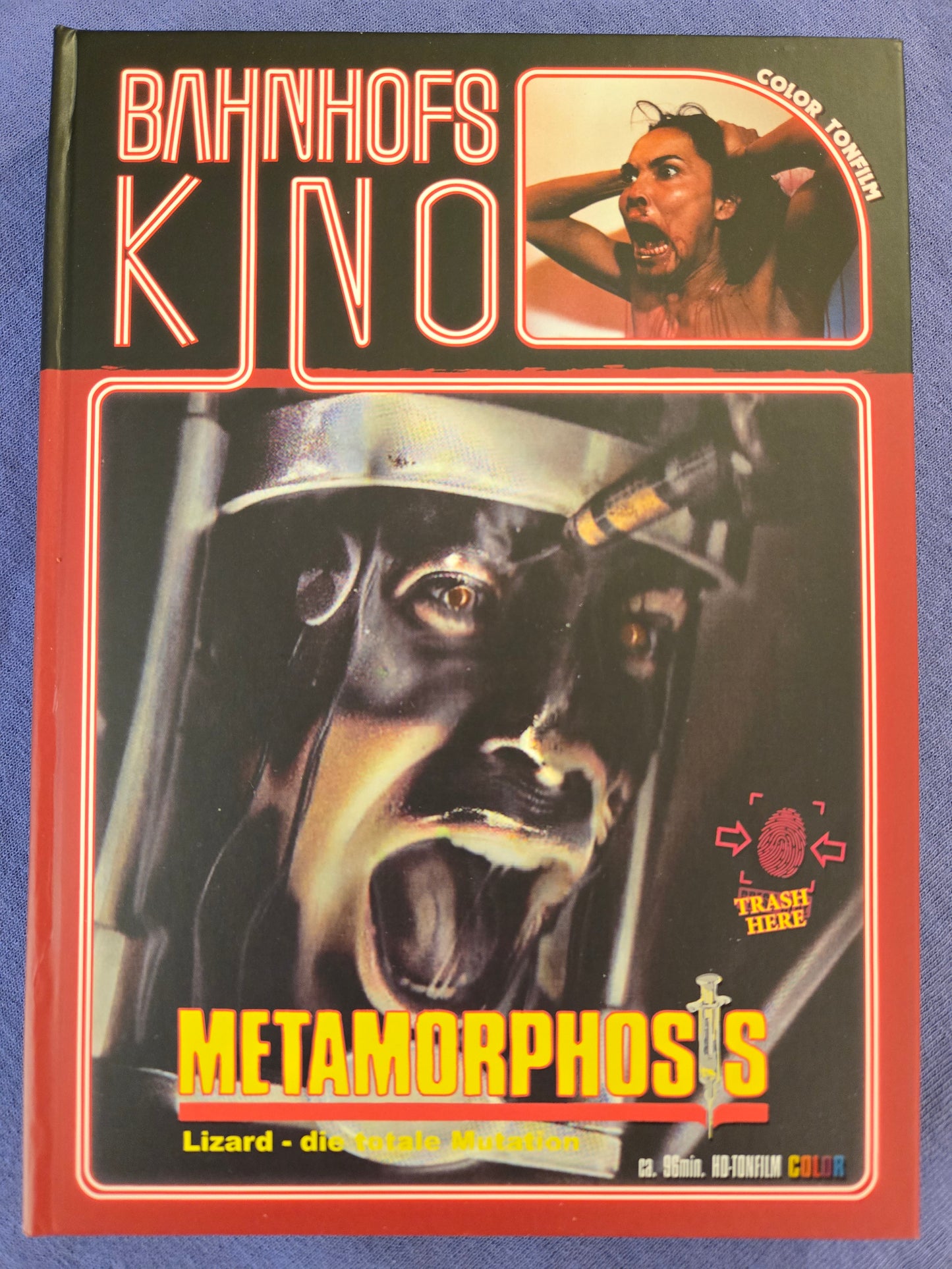 Metamorphosis (1990) USED LE 333 Mediabook - Blu-ray Region B *SCREAM W/ BLINKING EYES*