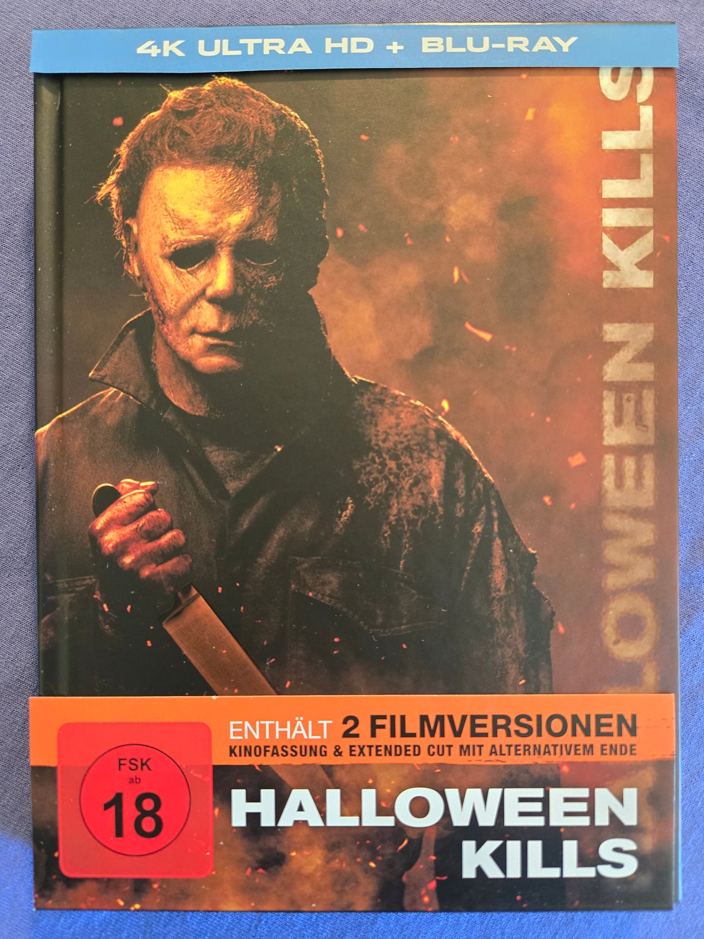 Halloween Kills (2021) USED LE 660 Mediabook - 4K UHD / Blu-ray Region Free