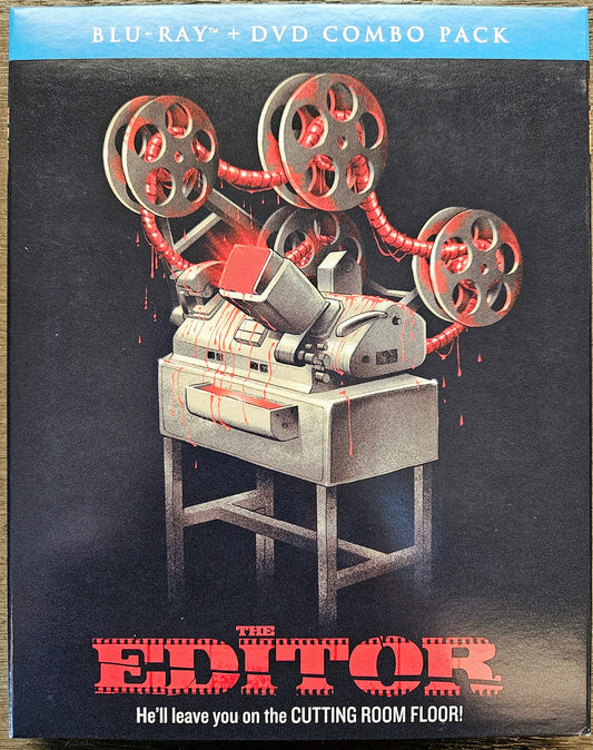 The Editor (2015) Used - Scream Factory w/ Slipcover Blu-ray Region B