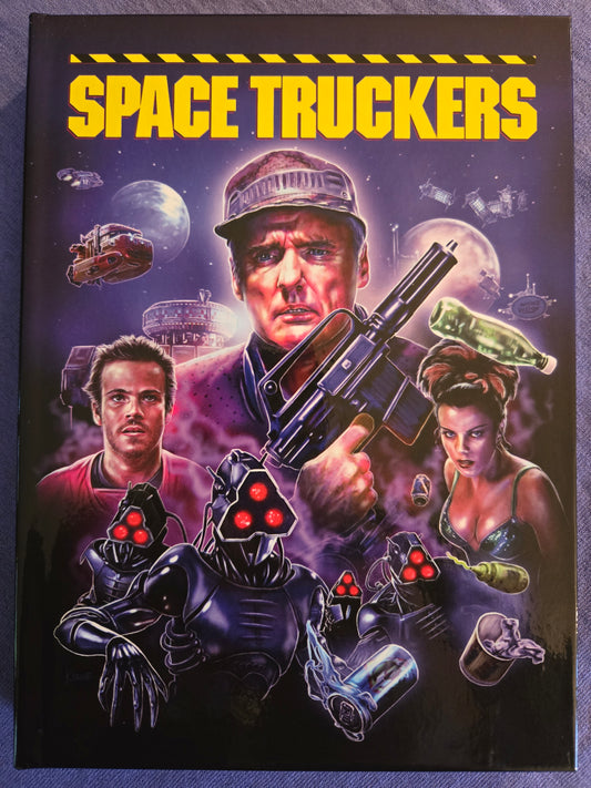 Space Truckers (1996) USED LE 444 Mediabook Cover C - Blu-ray Region B