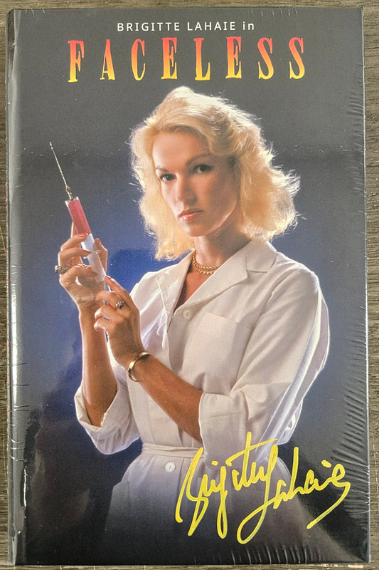 Faceless (1988) SIGNED LE 66 Large Hardbox - Blu-ray Region B *ONE PER PERSON*