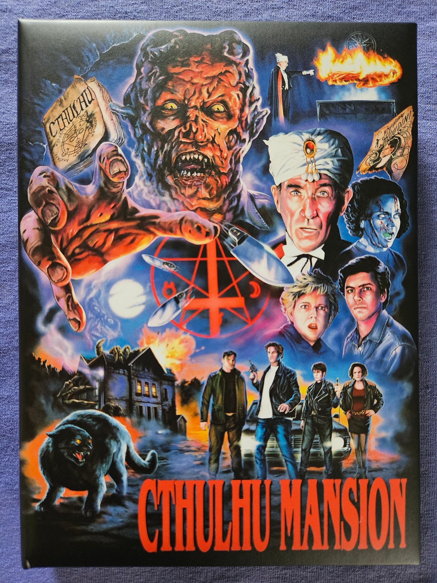 Cthulhu Mansion (1990) Used LE 333 Padded Mediabook - Blu-ray Region B