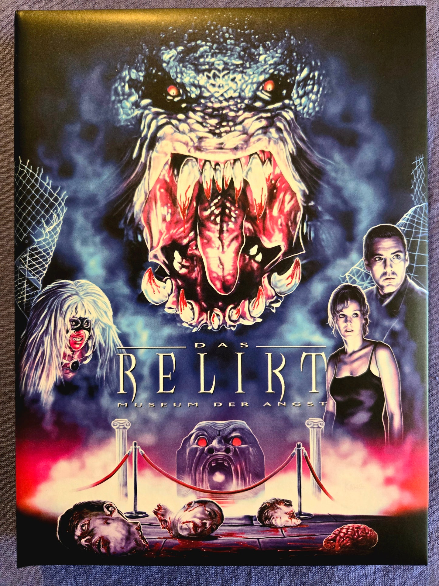 The Relic (1995) USED LE 222 Padded Mediabook - Blu-ray Region B