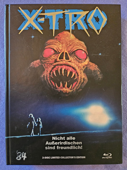 Xtro (1982) Used - *DING* LE 222 Mediabook - Blu-ray Region B
