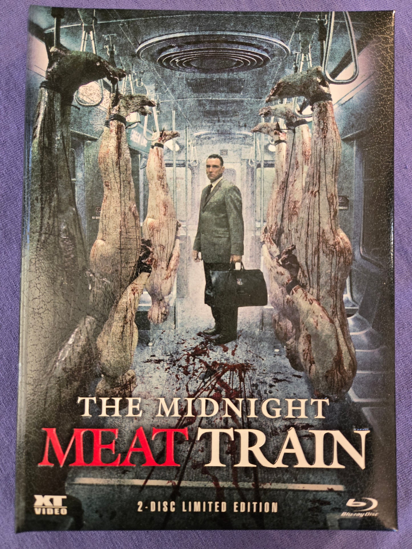 The Midnight Meat Train (2008) USED LE 500 Padded Mediabook Cover B - Blu-ray Region B