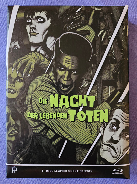 Night of the Living Dead (1968) LE 22 Padded Mediabook - Blu-ray Region B