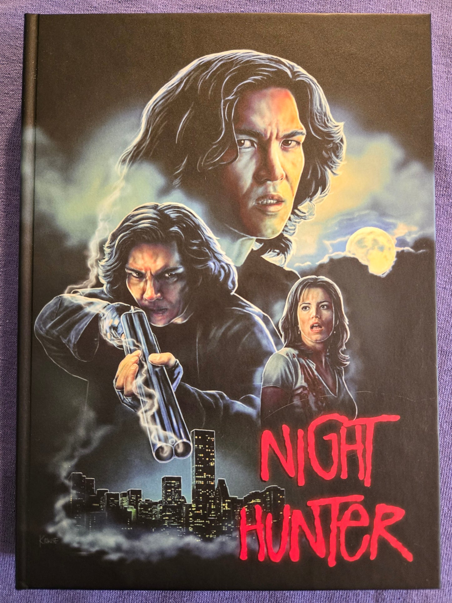 Night Hunter (1996) USED Mediabook Cover D - Blu-ray Region B