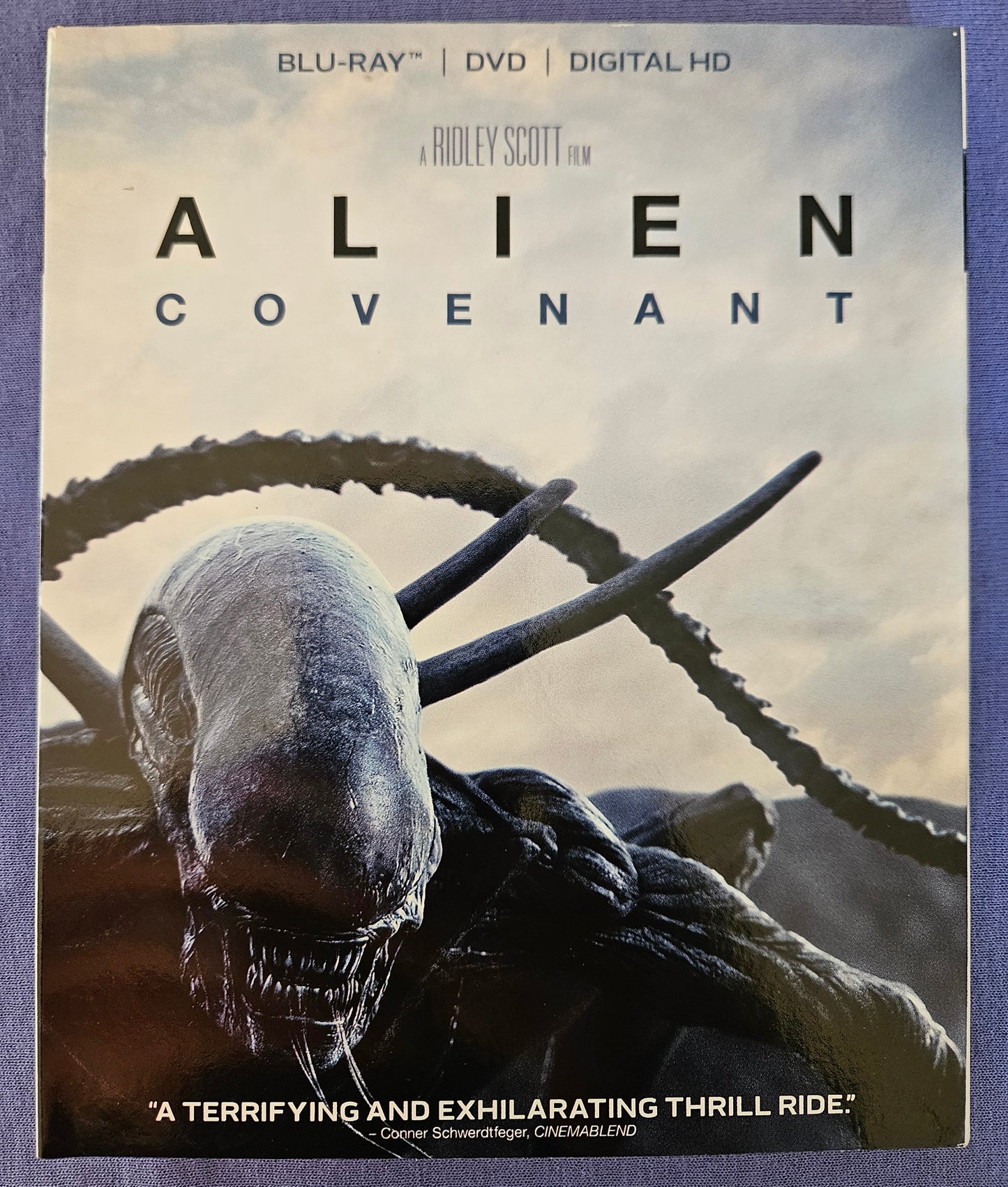 Alien: Covenant (2017) USED Digibook w/ Slipcover - Blu-ray Region A