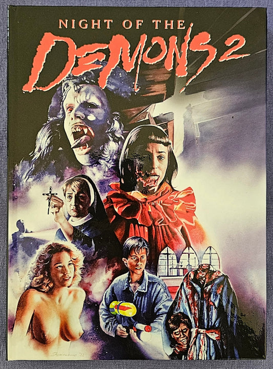 Night of the Demons 2 (1994) USED LE Mediabook Cover B - Blu-ray Region B