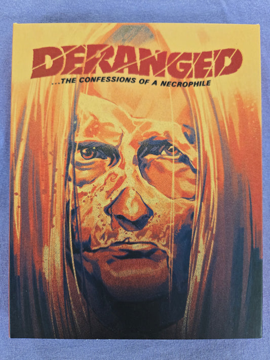 Deranged (1974) USED LE Slipcover Vinegar Syndrome - 4K UHD / Blu-ray
