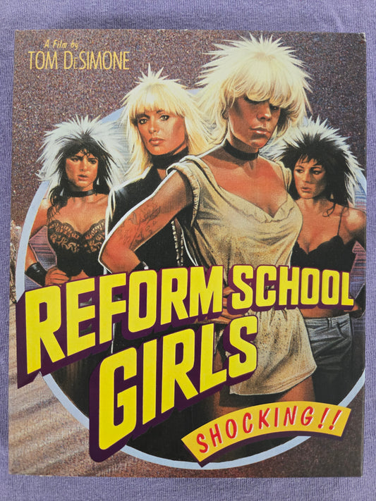 Reform School Girls (1986) USED LE Slipcover Vinegar Syndrome - Blu-ray