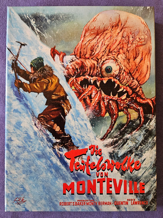 The Trollenberg Terror (1958, aka Crawling Eye) Used - LE Mediabook Rick Melton Cover - Blu-ray Region B