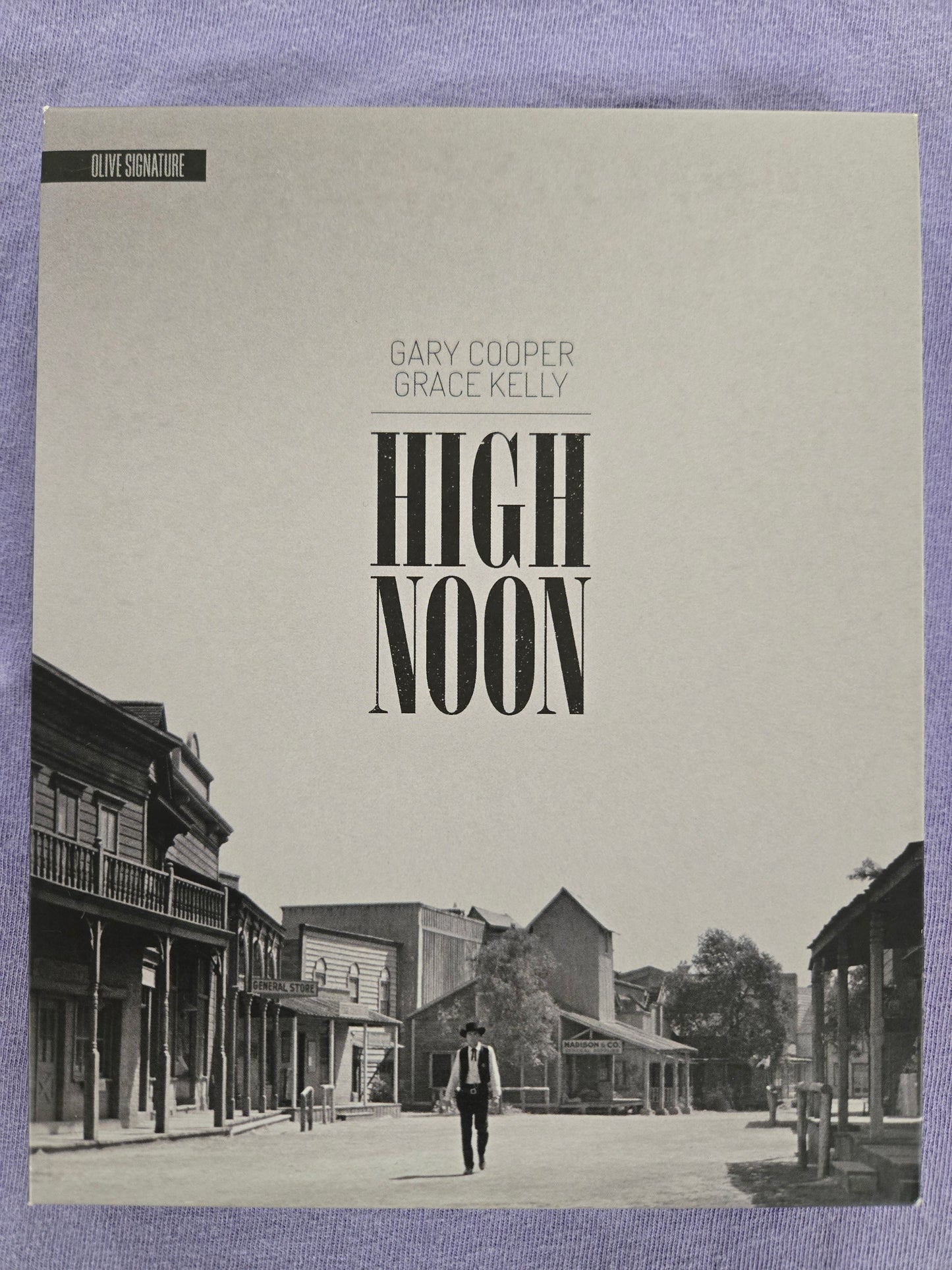 High Noon (1952) USED Slipcase Olive Films - Blu-ray