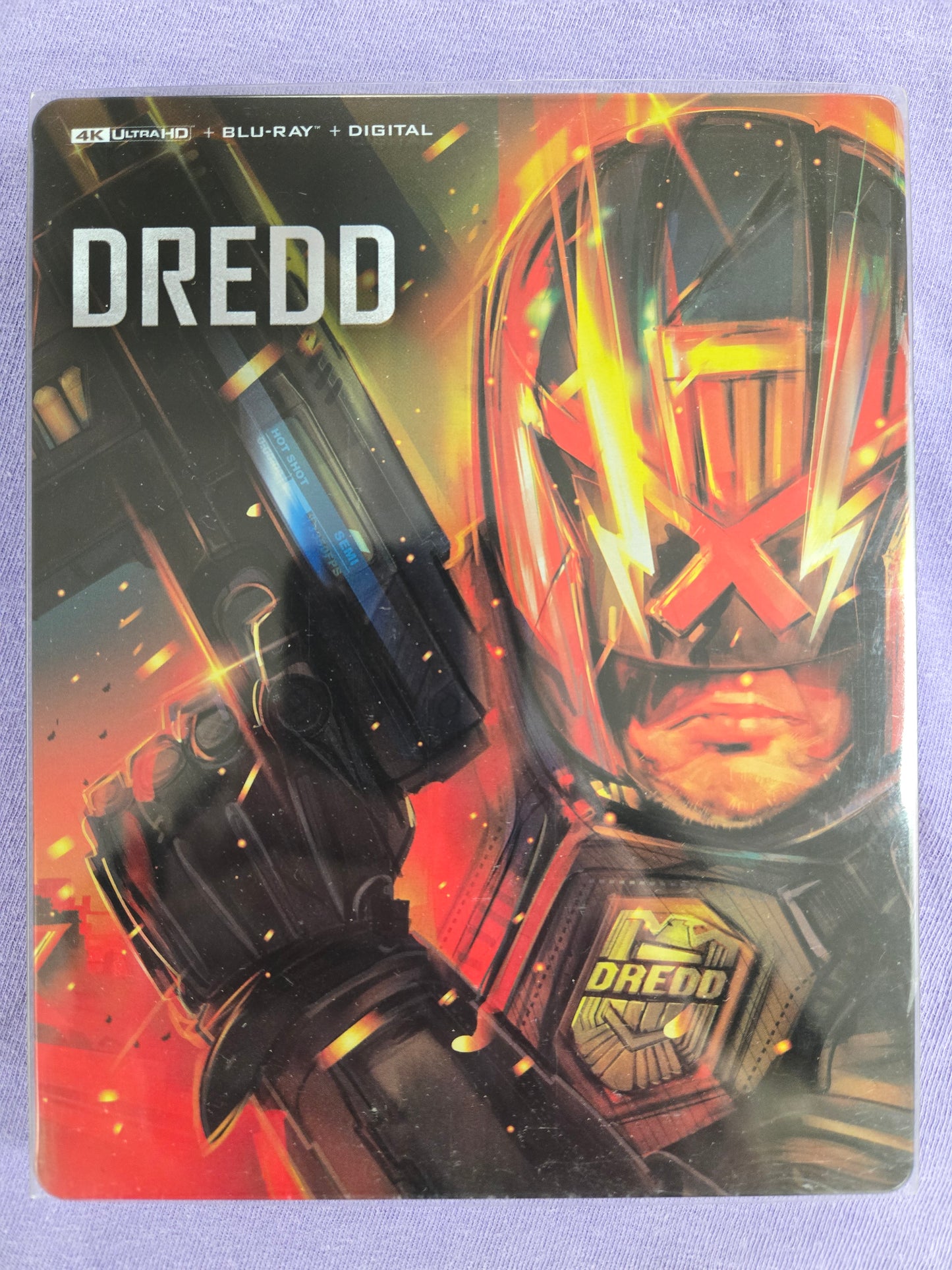 Dredd (2012) USED Steelbook w/ Slip - 4K UHD / Blu-ray