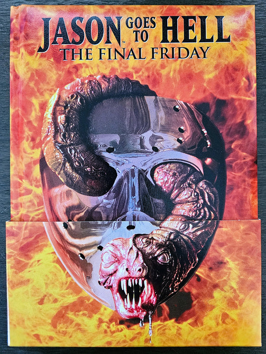 Jason Goes To Hell (1993) Used - LE 2000 Padded Mediabook - Blu-ray Region B