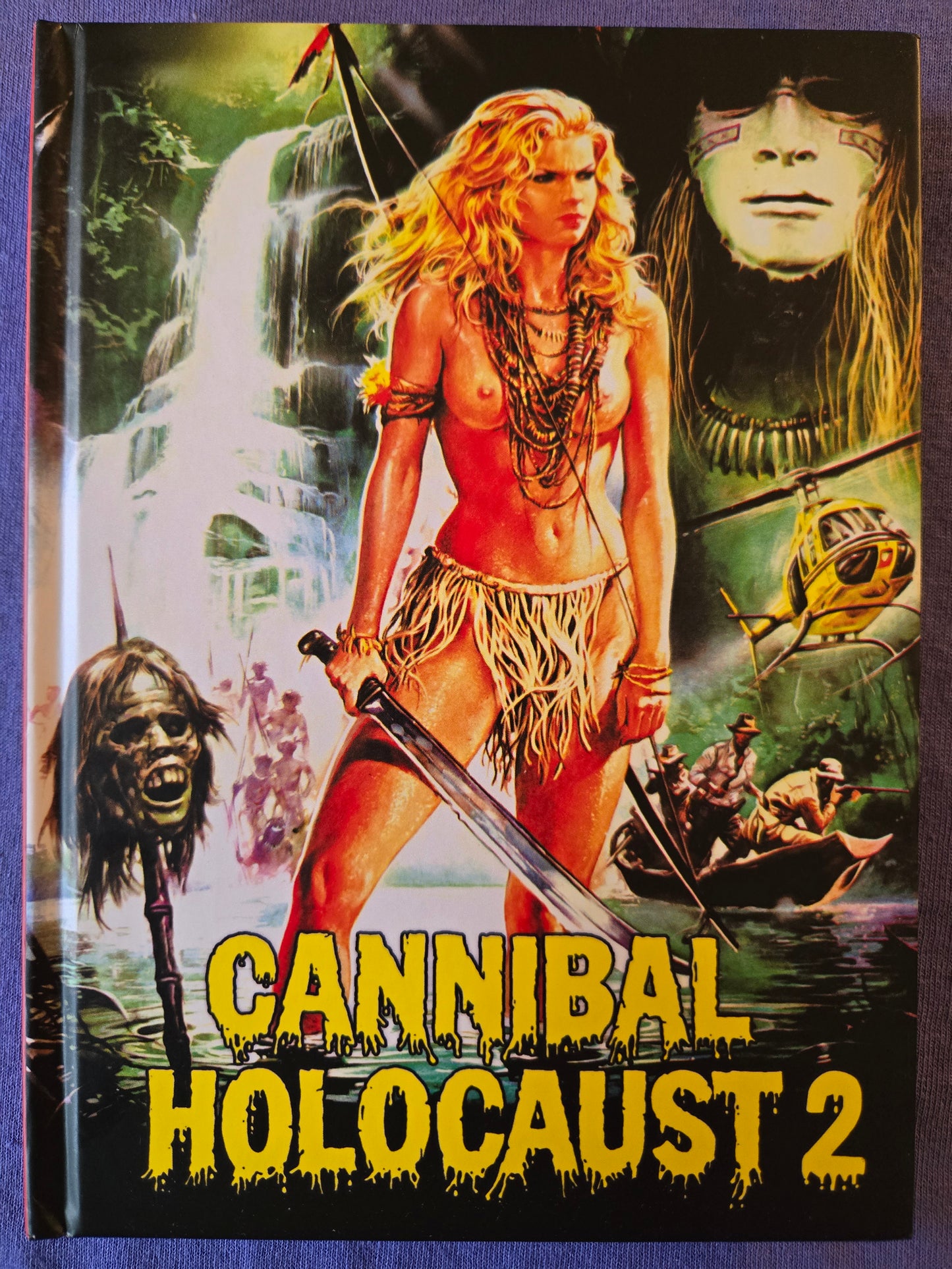 Cannibal Holocaust 2 (Amazonia 1985) USED - LE 999 Mediabook - Blu-ray Region B