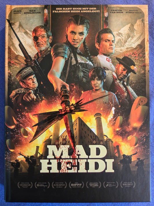 Mad Heidi (2022) USED LE 444 Mediabook Cover A - 4K UHD / Blu-ray Region B