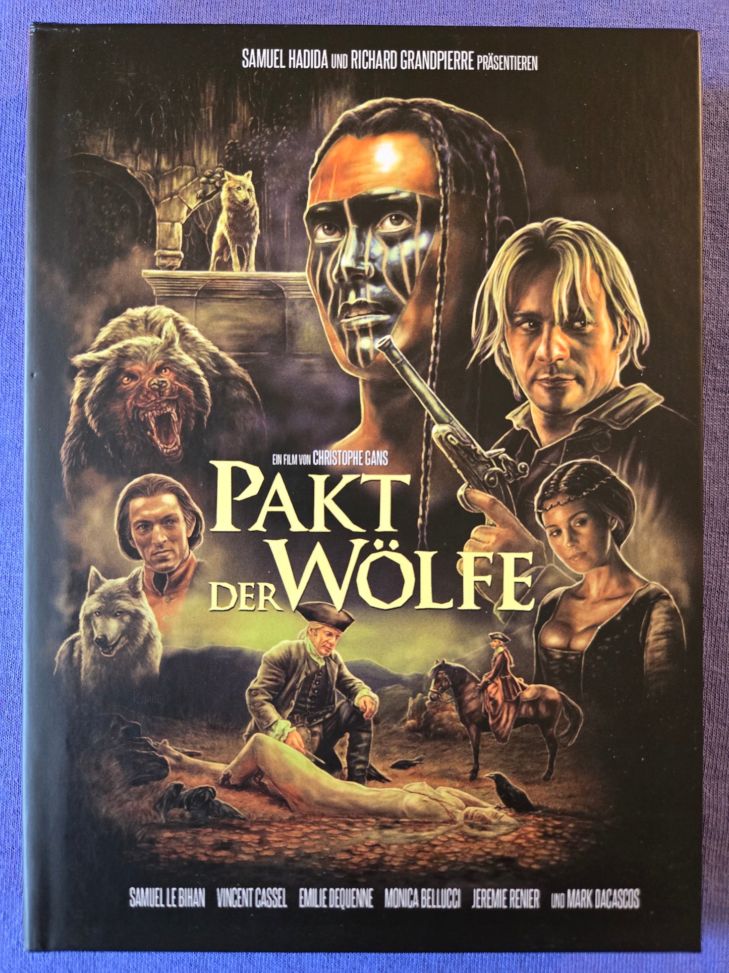 Brotherhood of the Wolf (2001) USED - LE 999 Mediabook - Blu-ray Region Free