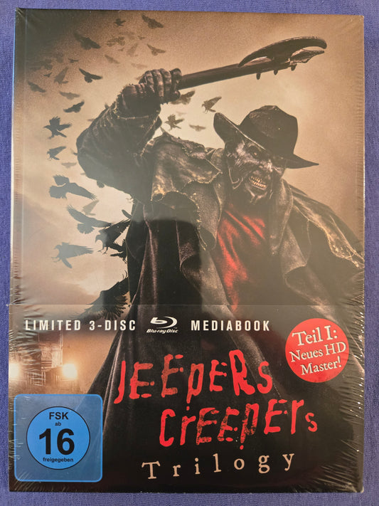 Jeepers Creepers Trilogy (2002) USED Mediabook - Blu-ray Region B