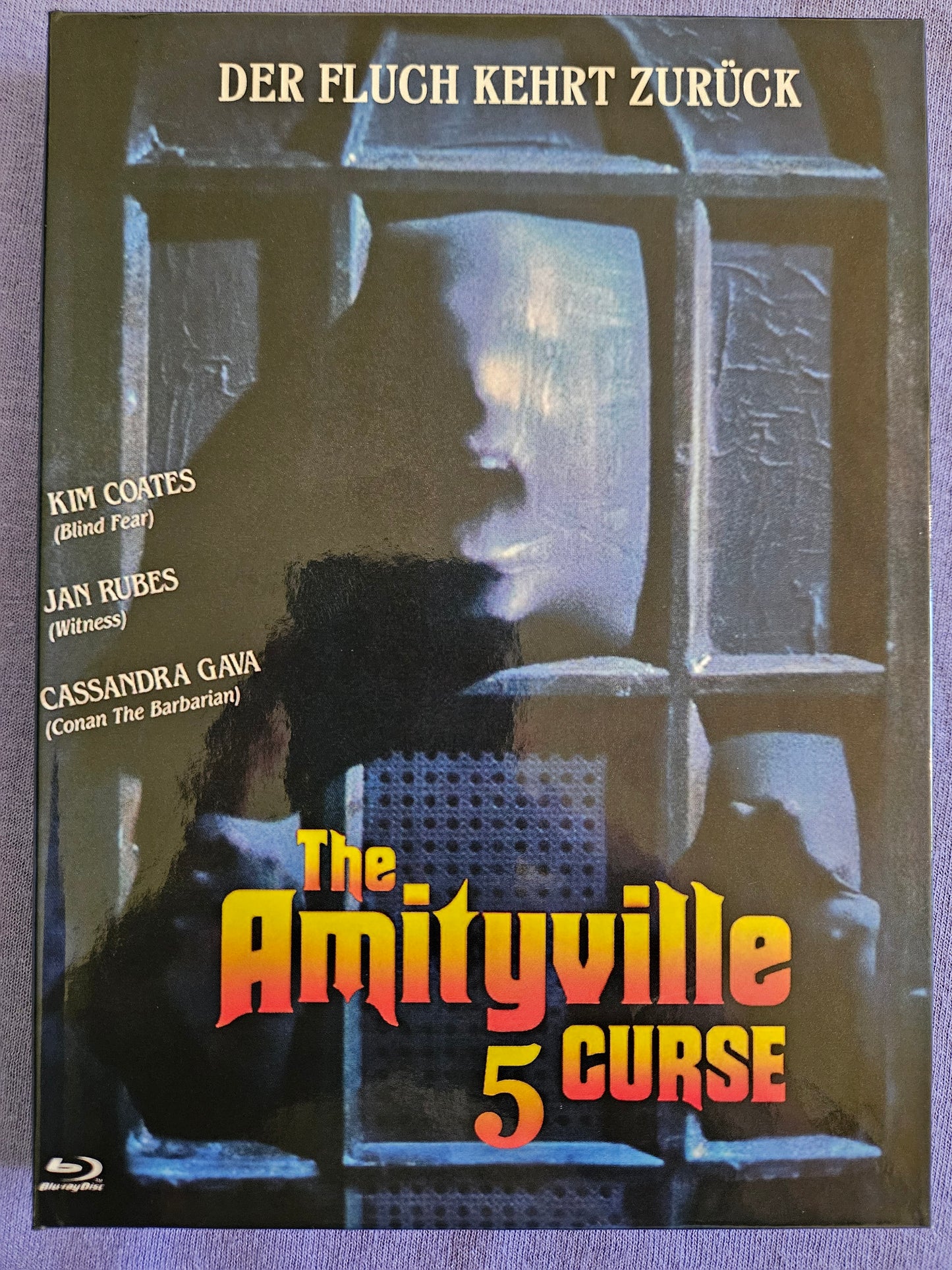 Amityville 5: The Curse (1990) USED LE 222 Mediabook - Blu-ray Region B