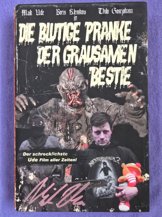 Die blutige Pranke der grausamen Bestie (2015) USED LE 333 Large Hardbox SIGNED - DVD Region Free NO ENGLISH