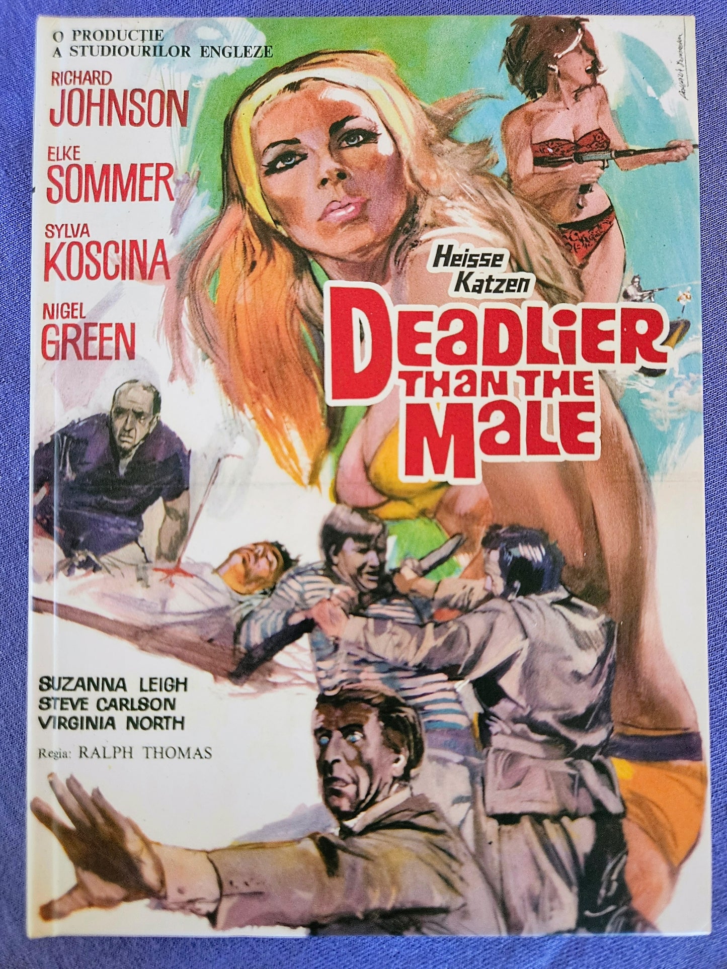 Deadlier Than the Male (1967) USED LE 444 Mediabook - Blu-ray Region B