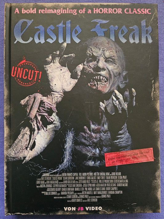 Castle Freak (2020) Used - LE 333 Mediabook - Blu-ray Region B
