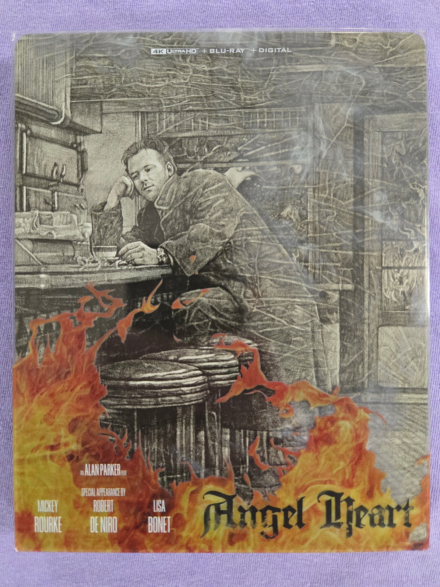 Angel Heart (1987) USED Limited Edition Steelbook w/ Slip - 4K UHD / Blu-ray