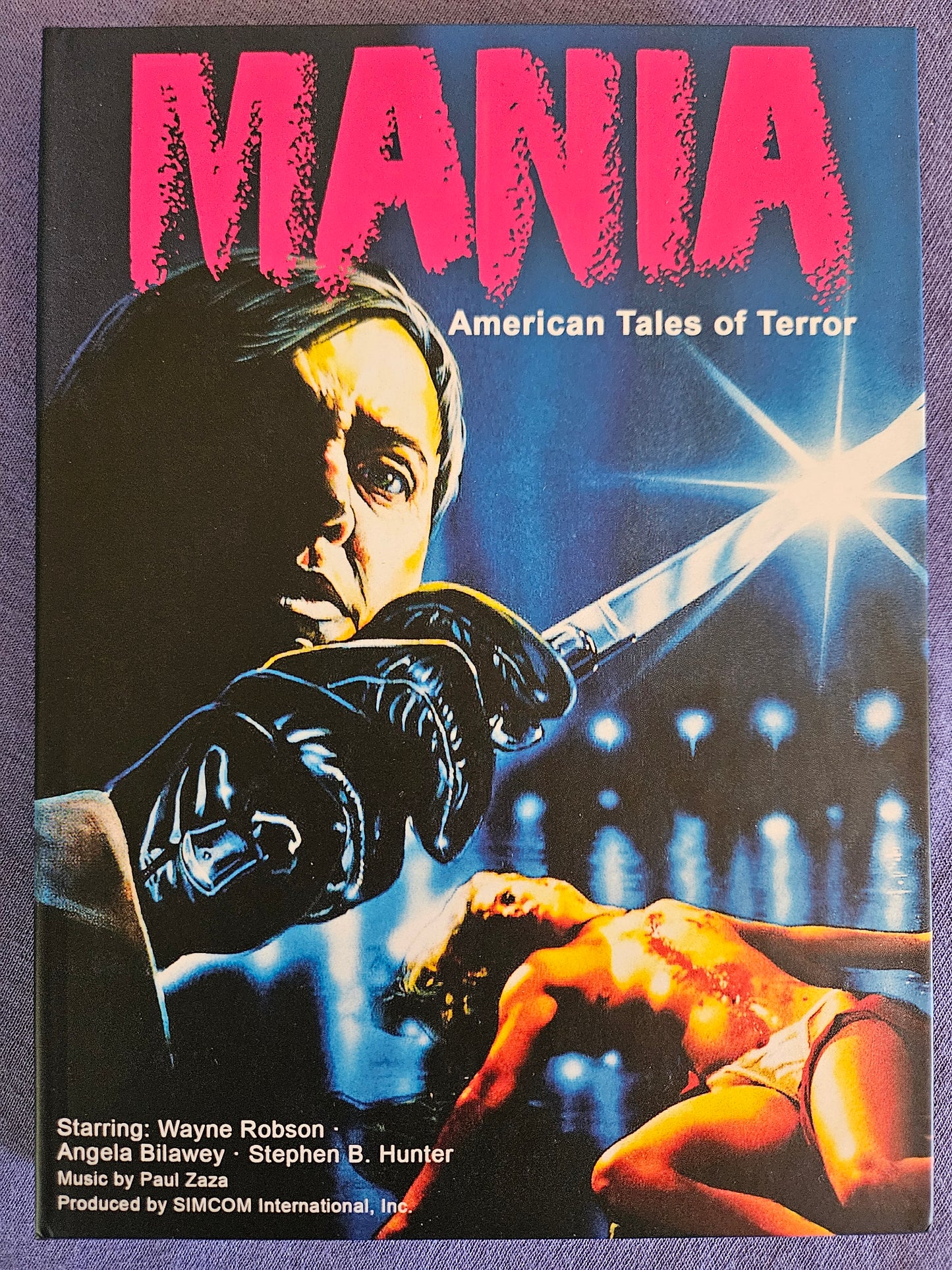 Mania (1986) USED LE 111 Mediabook - DVD Region 2