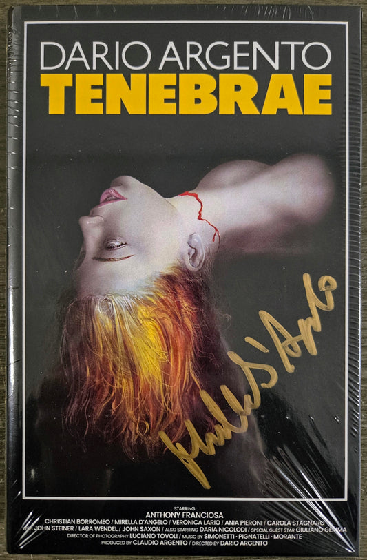 Tenebrae (1982) SIGNED LE 66 Large Hardbox - Blu-ray Region B
