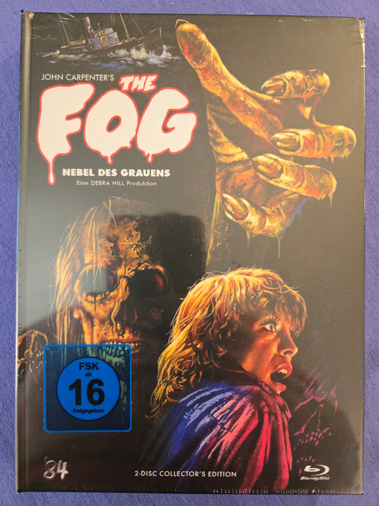 The Fog (1980) USED LE 250 Mediabook Cover D - Blu-ray Region B