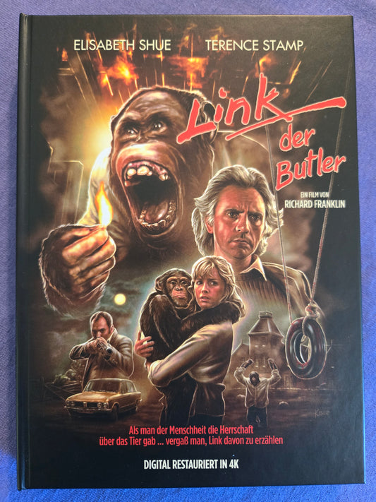 Link (1986) USED LE 999 Mediabook - Blu-ray Region B