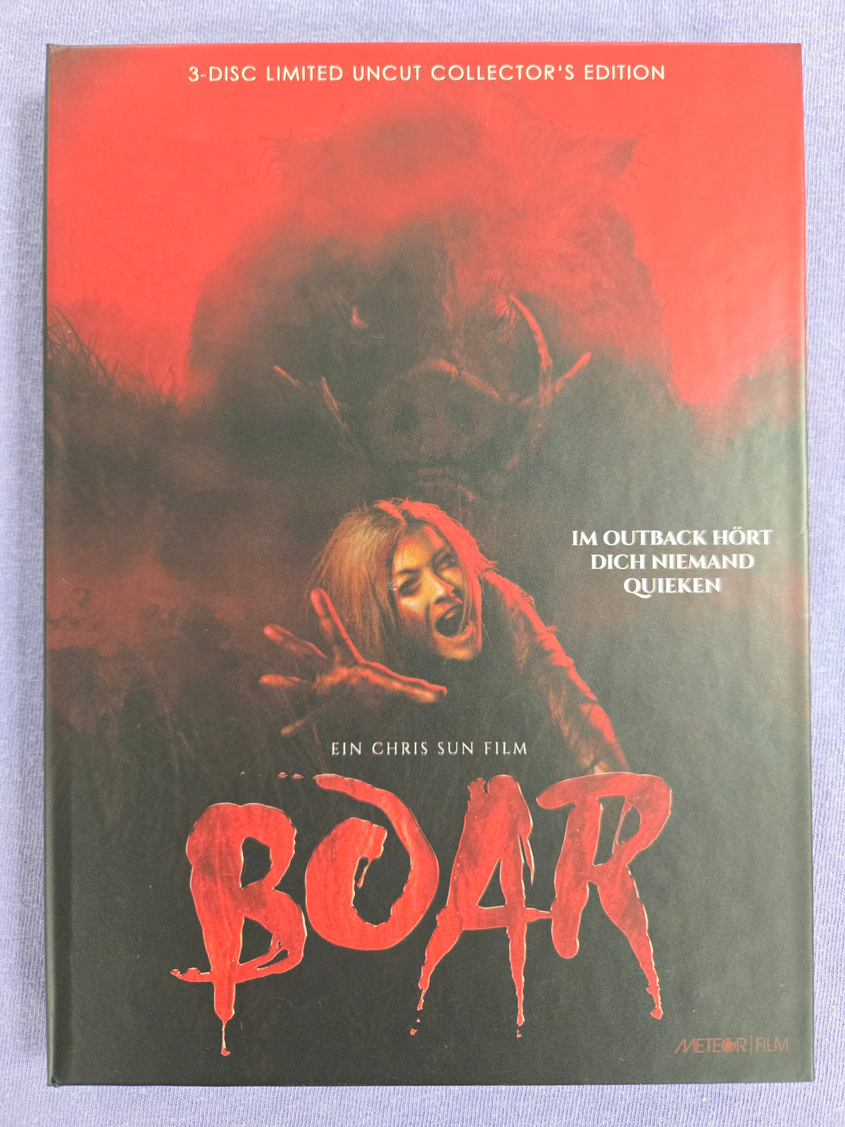 Boar (2017) USED LE 444 Mediabook - Blu-ray Region B