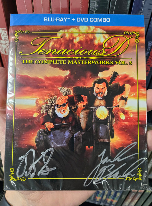 Tenacious D: The Complete Masterworks Vol. 3 - SIGNED Slipcover - Blu-ray Region Free *ONE PER PERSON*