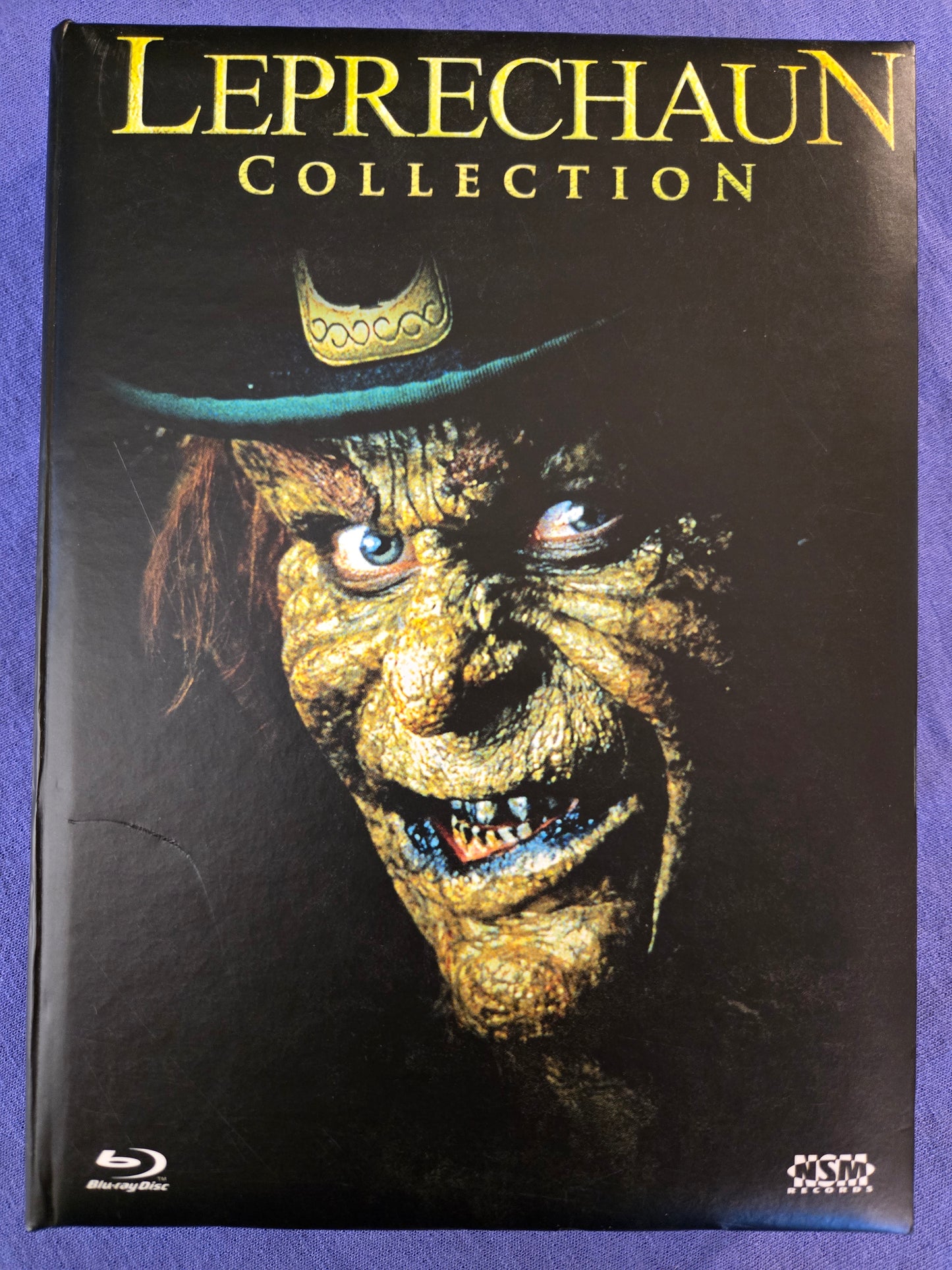 Leprechaun Trilogy (1993) USED LE 500 Padded Mediabook - Blu-ray Region B