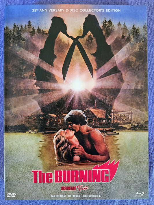 The Burning (1981) USED LE 500 Mediabook - Blu-ray Region B