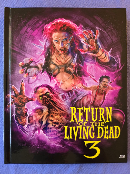 Return of the Living Dead 3 (1993) USED - LE Plaion Shop Exclusive Mediabook - Blu-ray Region B
