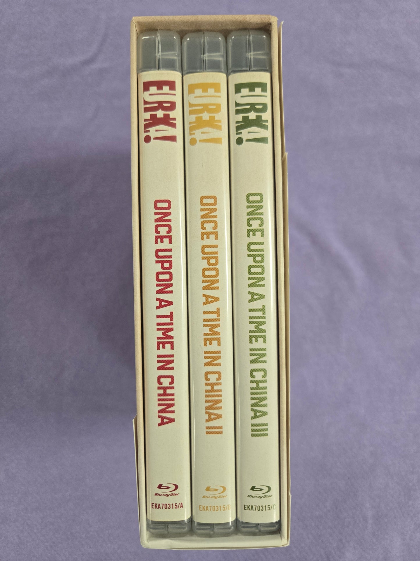 Once Upon a Time in China Trilogy - USED Limited Edition Eureka UK - Blu-ray Region B